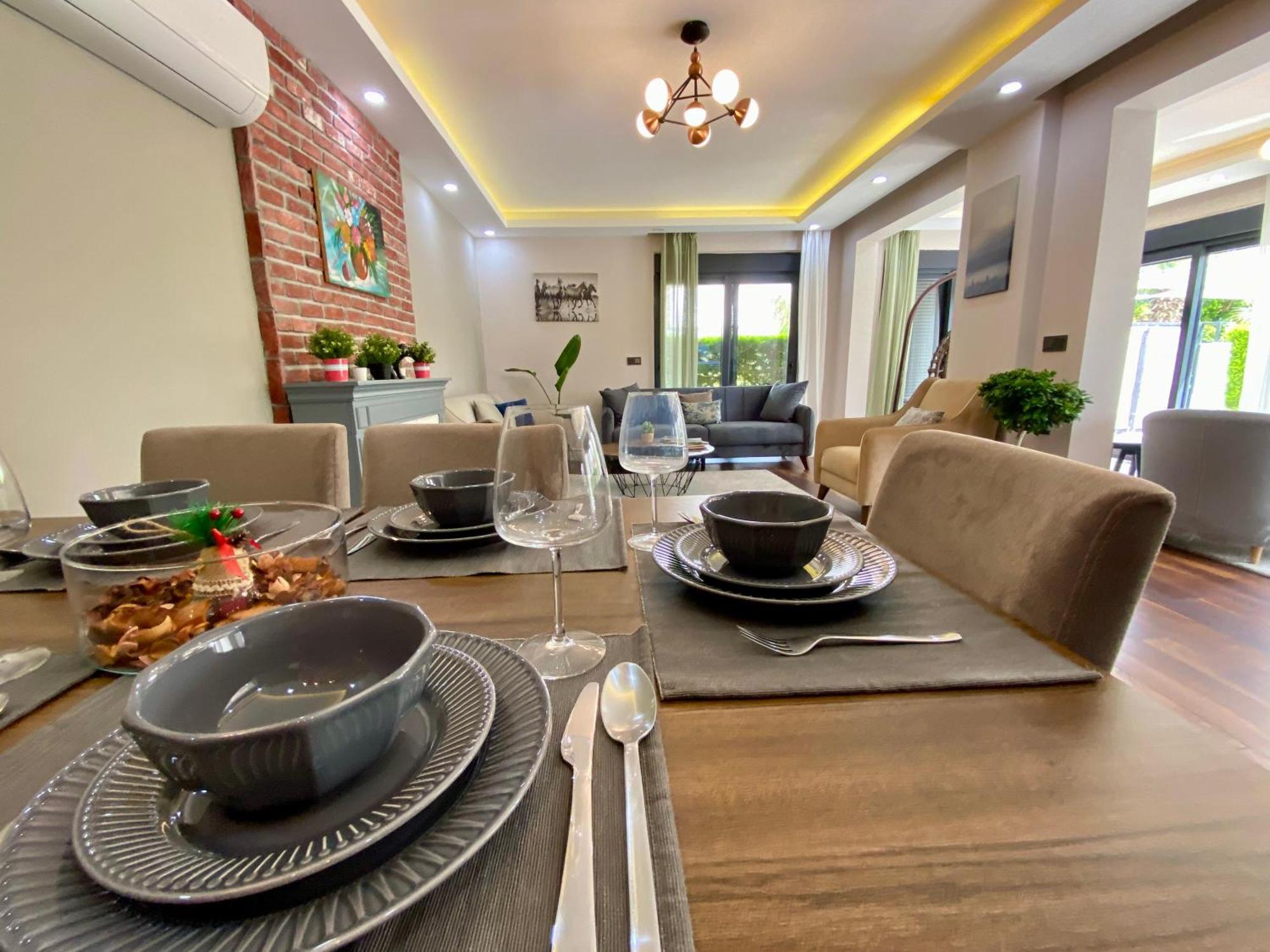 Villa Annabell1 With Swimming Pool And Jacuzzi, 3 Floors Belek Exterior foto