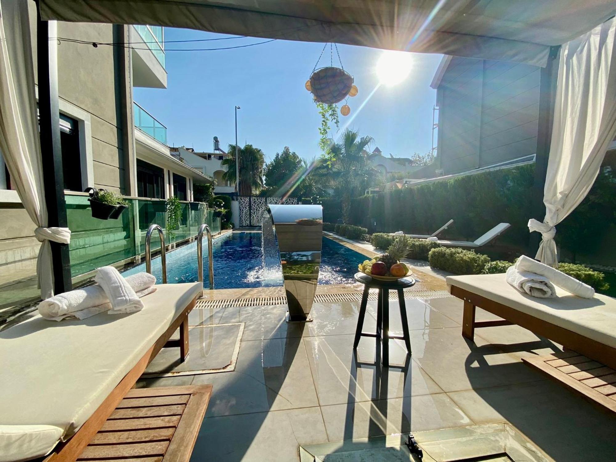 Villa Annabell1 With Swimming Pool And Jacuzzi, 3 Floors Belek Exterior foto