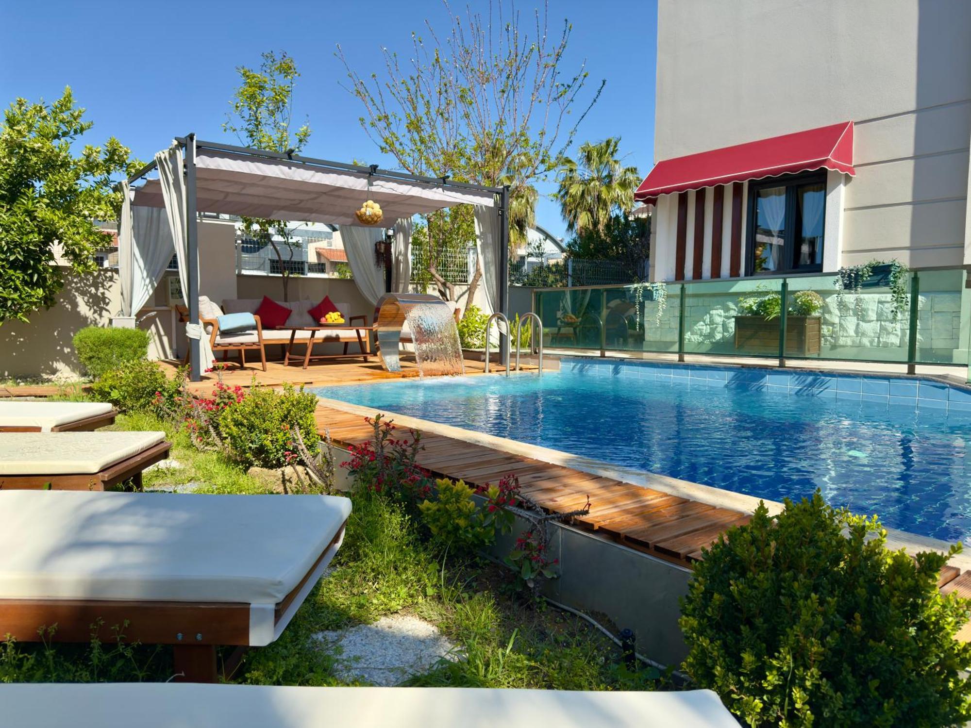Villa Annabell1 With Swimming Pool And Jacuzzi, 3 Floors Belek Exterior foto