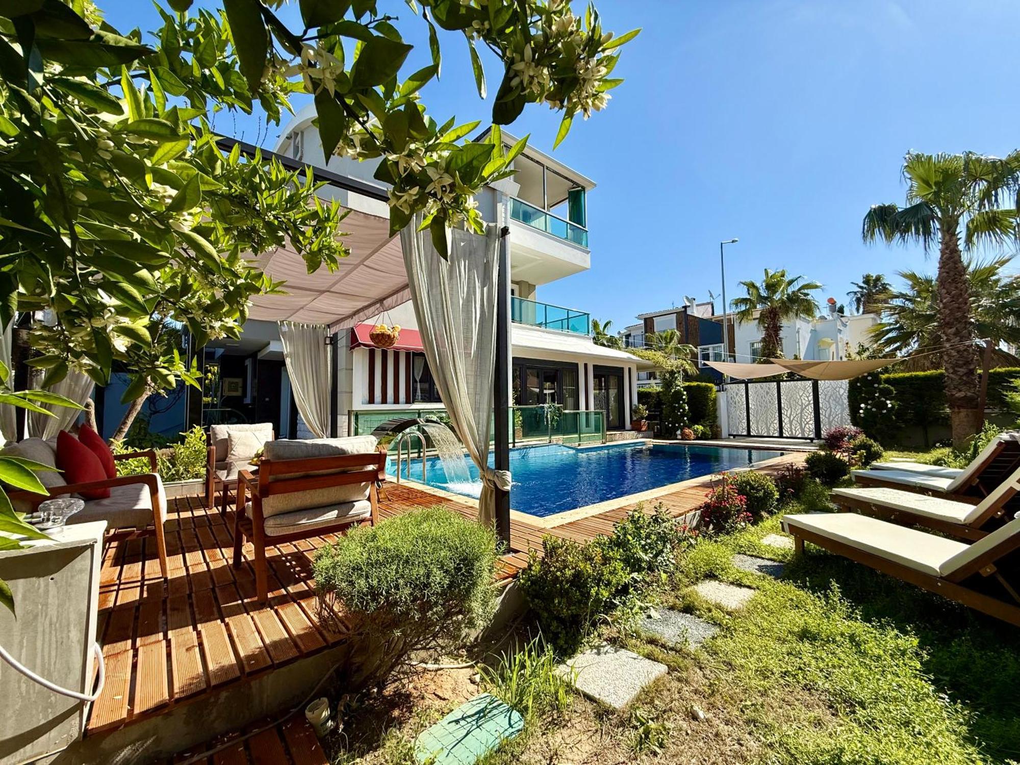 Villa Annabell1 With Swimming Pool And Jacuzzi, 3 Floors Belek Exterior foto